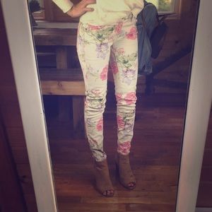 💋Pink Floral Ralph Lauren Jeans